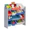 Honey Can Do Gray 12-Bin Kids Storage Organizer